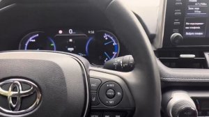 Расход топлива Toyota Rav 4 2021 гибрид 2.5