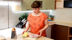 Рецепт блинов с ветчиной и сыром / Домашние Блины (Блинчики) на Масленицу / Ажурные блины на молоке