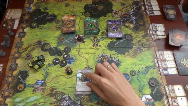 Runebound. 3-я редакция. Обзор и правила. смотреть онлайн