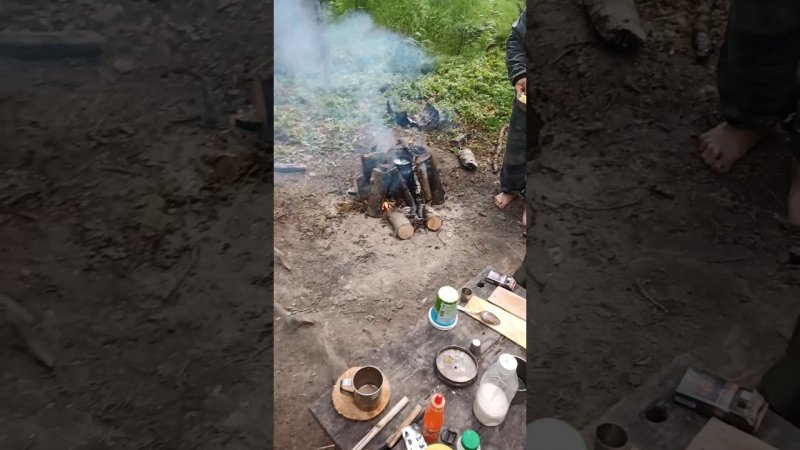 Таежная печка Тайга #печка #печь #дмитрийяков #выживание #survival #camping #bushcraft #outdoors