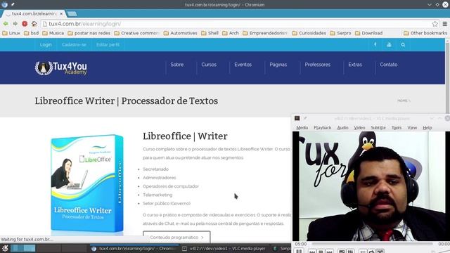 Apresentação do curso Libreoffice Writer смотреть онлайн