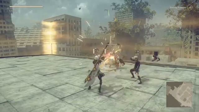 NieR Automata ROBO DOJO - Father Servo White Belt Boss Fight | Robo Dojo смотреть онлайн