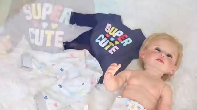 Кукла Реборн виниловая 55см в пакете (FA-020FV) смотреть онлайн