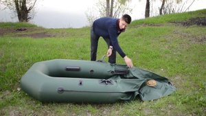 Лодка ПВХ Гелиос 25 Helios Распаковка