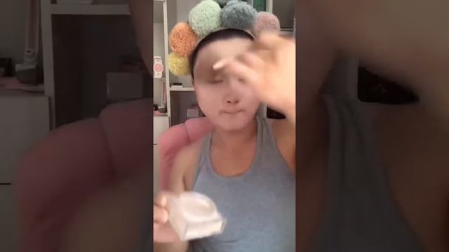 Китайский мужской макияж до и после