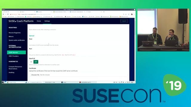 TUT1254 Integrating Identity with LDAP for SUSE CaaS Platform смотреть онлайн