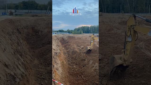 Разработка котлована #shorts
