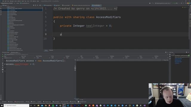 Salesforce Apex Master Class (Ep. 25) - When to use the Private Keyword In Apex смотреть онлайн