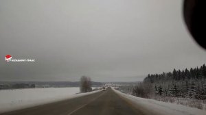 Дорога от границы РБ Башкирия - Куеда - Чернушка