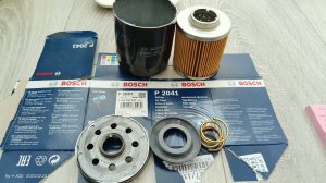 Распил масляного фильтра BOSCH 0 986 452 041 (ЮАР)