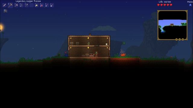 Terraria #2 [Мир, шахты, сундуки] смотреть онлайн