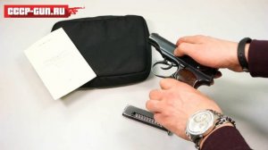 Охолощенный пистолет ПМ-СХ, Molot Arms Макаров (Видео-Обзор)