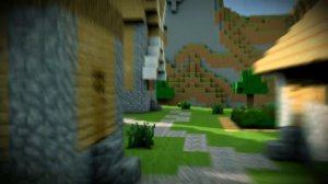 Minecraft 3d Village Map World - Cinema 4d