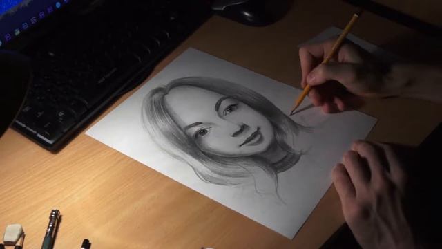 Портрет на заказ карандашом Ставрополь. смотреть онлайн