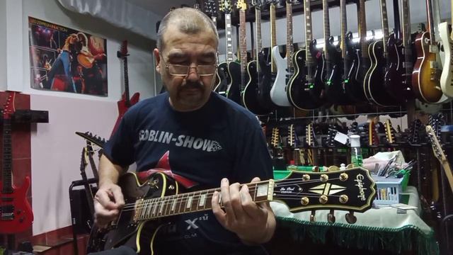 обзор электрогитары Epiphone Les Paul Custom смотреть онлайн