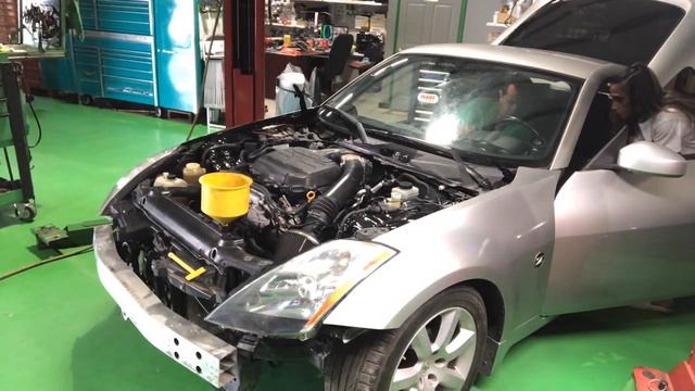 Nissan 350Z:  VQ35DE Engine Swap Under 8 minutes смотреть онлайн
