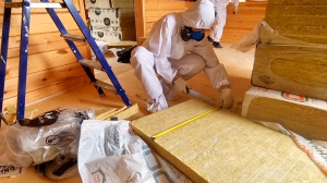 Утеплить деревянный дом 6 на 8 из бруса. Внутренняя черновая отделка нового дома. Центр Домостроения