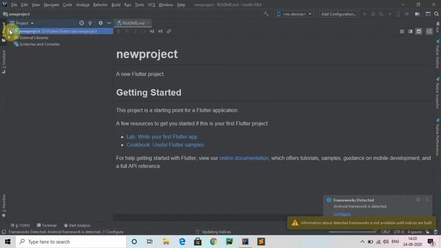Setup Flutter in IntelliJ Idea смотреть онлайн