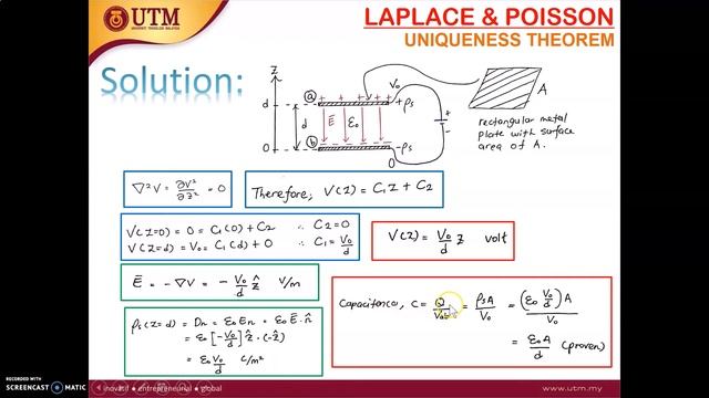 EMT Chapter 6: Laplace, Poisson, and Uniqueness Theorem (Part 3 Laplace for Cartesian Coordinate) смотреть онлайн