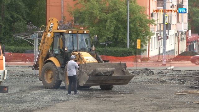 Началась масштабная реконструкция площади Победы смотреть онлайн