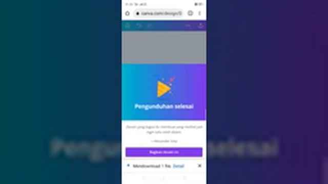 cara membuat sampul YouTube di Android dengan apk #canva