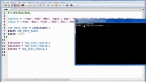 perl tutorial NO 38 date & time