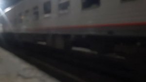 Поезд 149/150 Челябинск-Главный-Санкт-Петербург.Прибытие на станцию Вологда-1