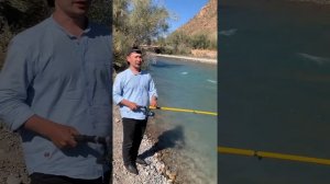 Охота на форель в горной реке Кёкёмерен, Киргизия, село Чаек // Чынгыз Исмаилов