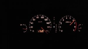 Mitsubishi Legnum VR4 0-200 kph acceleration & exhaust sound