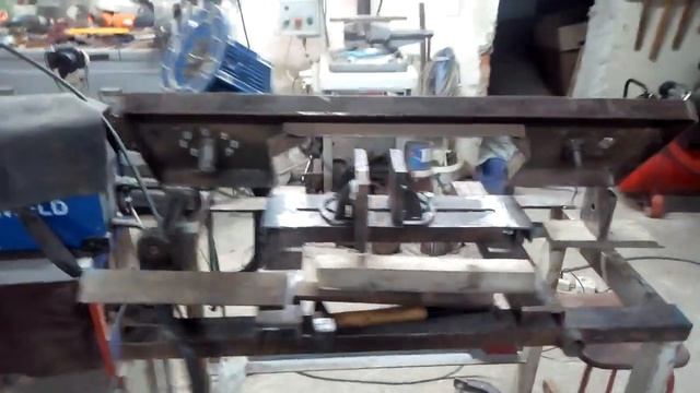 самодельная ленточная пила по металлу ч.6 смотреть онлайн