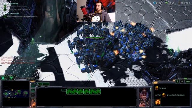 StarCraft II - Gameplay | Epic Space Battle! смотреть онлайн