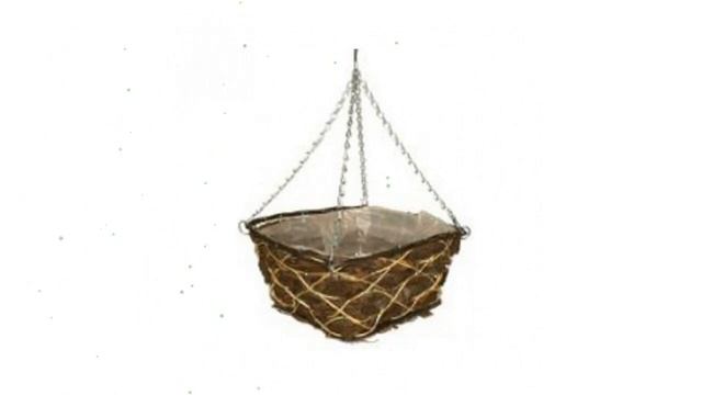 Кашпо плетеное Корзина прямоугольная (Грин Бэлт), d 30 см обзор 21-2002 смотреть онлайн