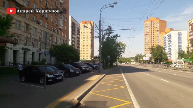 Троллейбус 57 Мост Октябрьской Железной дороги - м. Войковская // 17.06.2020 года // Андрей Коршуно смотреть онлайн