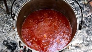 Тушеная фасоль с копчеными колбасками | VKAZANE