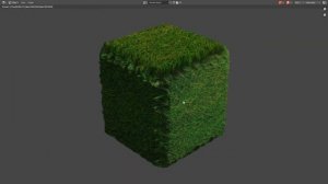 Трава в BLENDER 3D за пару кликов