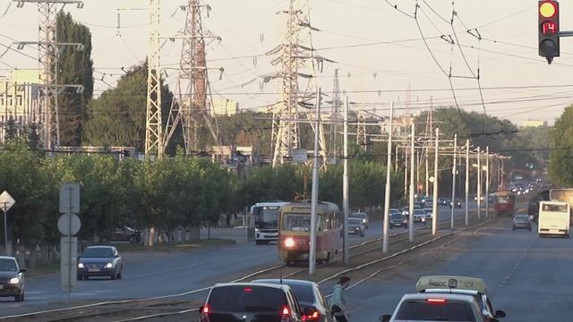 ЭЛЕКТРОТРАНСПОРТ ГОРОДОВ РОССИИ- ГОРОД УФА УФИМСКИЙ ТРАМВАЙ ЛЕТО 2022 12 АВГУСТА