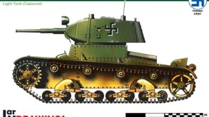 TANK FINLANDIA WW2(BY:WAR DRAWINGS)
