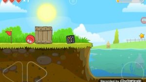 Red ball. 10 уровень. Красный шар. Проходим игру.