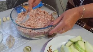Кабачковая запеканка с картофелем и фаршем