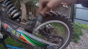 Как правильно обслужить цепь на ПИТБАЙКЕ