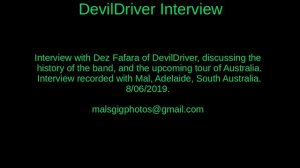 20190608 DevilDriver Interview