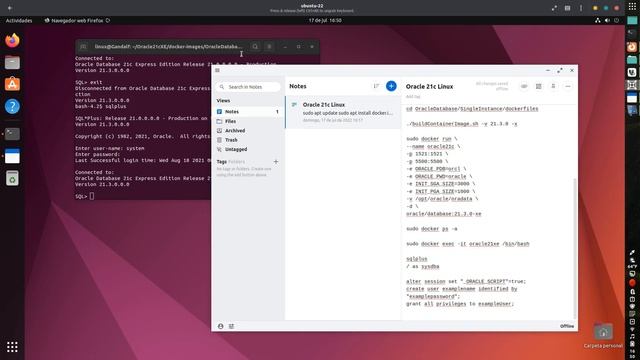 Linux Tutorial - Motor Oracle Local (Local Database) [2022] смотреть онлайн