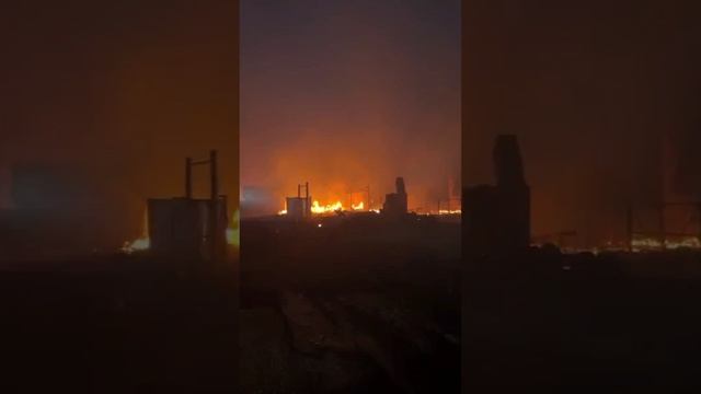 Последствия пожара в уральском селе Шайдуриха