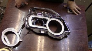 Led DRL Angel Eyes Nissan X-Trail T31 by TAU tech