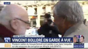 BOLLORÉ ENTENDU PAR LES JUGES