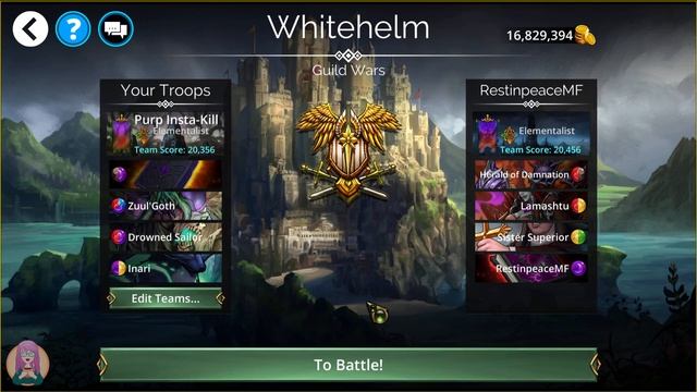 Gems of War - Guild Wars PURPLE Attack for the Week of May 22, 2023 смотреть онлайн