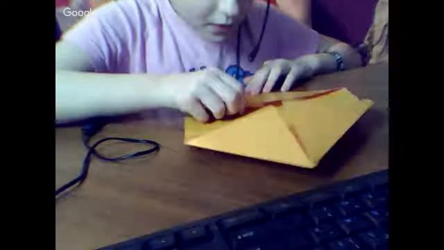 делать оригами кошелек