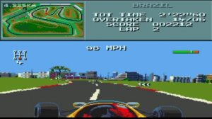 Крутая гонка на Sega Genesis F1