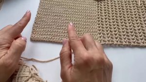 😍Летом сумок много не бывает. Самая модная сумка крючком!