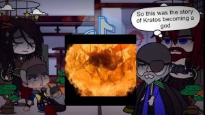 god of war ragnarok react to young kratos//(4/4)//god of war//gacha//#ORAM
